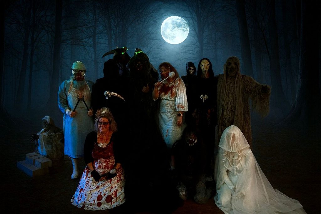 Akteure der Schönberger Horrornacht